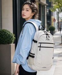 【FILA/フィラ】WEB限定 別注 筆記体刺繍 大容量 ビック リュック 35L