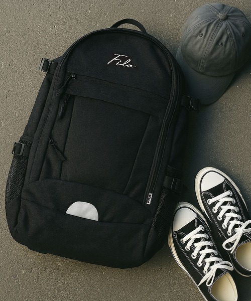 セール】【FILA/フィラ】WEB限定 別注 筆記体刺繍 大容量 ビック