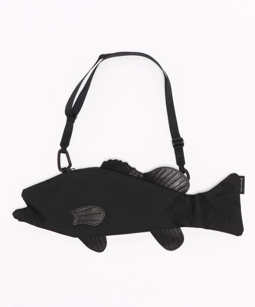 MSPC(エムエスピーシー)の「【TASF×MSPC/タスフ×マスターピース】BASS BAG(バスバッグ)(ショルダーバッグ・メンズ・ブラック・FREE)」の1枚目の写真