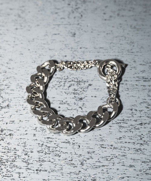 URBAN RESEARCH（アーバンリサーチ）の「URBAN RESEARCH iD　コンビネーションチェーンブレスレット（ブレスレット・メンズ・シルバー・FREE）」の5枚目の写真