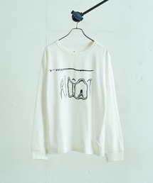RIOT FACETASM | 【RIOT FACETASM / ライオット ファセッタズム】21SS SURREAL LOGO LONG TEE(ロングスリーブTシャツ)(Tシャツ/カットソー)
