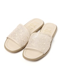 studio CLIP | シースルーフラットサンダル(サンダル)