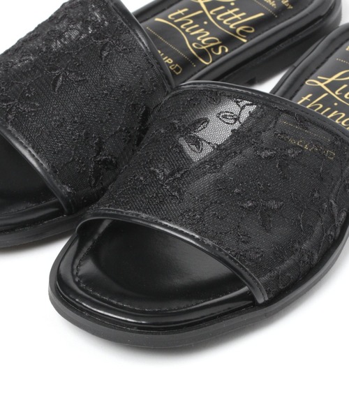 studio CLIP（スタディオクリップ）の「シースルーフラットサンダル（サンダル・レディース・グレー/ホワイト/ブラック・LARGE/MEDIUM）」の6枚目の写真