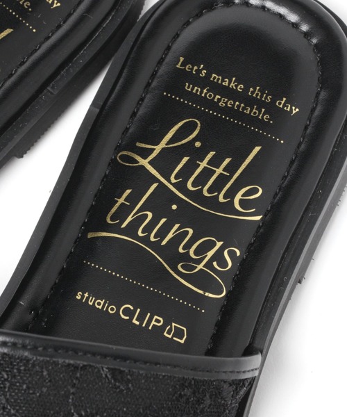 studio CLIP（スタディオクリップ）の「シースルーフラットサンダル（サンダル・レディース・グレー/ホワイト/ブラック・LARGE/MEDIUM）」の14枚目の写真