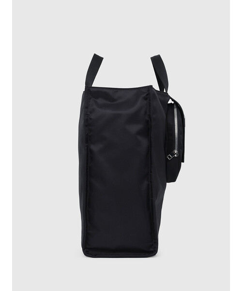 DIESEL トートバッグ 2Way ブラック DIESEL ディーゼル ブラック黒 2way ナイロン トートバッグ