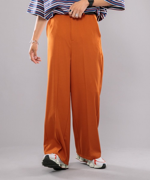 kutir（クティール）の「ワイドストレートパンツ（その他パンツ・メンズ・パープル/オレンジ/ダークブルー・SMALL/MEDIUM/LARGE）」の3枚目の写真