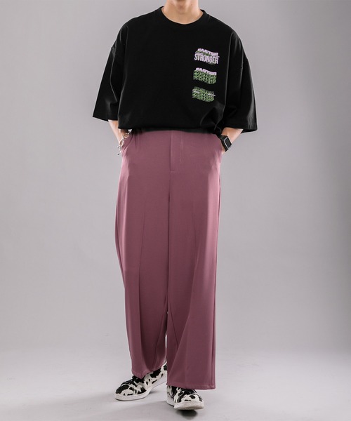 kutir（クティール）の「ワイドストレートパンツ（その他パンツ・メンズ・パープル/オレンジ/ダークブルー・SMALL/MEDIUM/LARGE）」の8枚目の写真