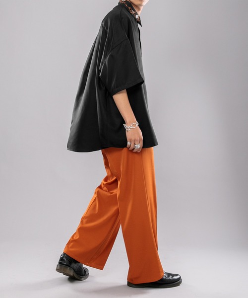 kutir（クティール）の「ワイドストレートパンツ（その他パンツ・メンズ・パープル/オレンジ/ダークブルー・SMALL/MEDIUM/LARGE）」の13枚目の写真