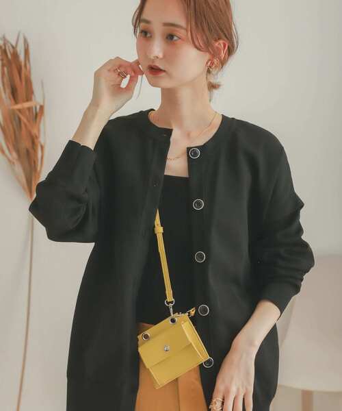 SENSE OF PLACE by URBAN RESEARCH（センスオブプレイスバイアーバンリサーチ）の「MULTI WAYマイクロショルダーバッグ（ショルダーバッグ・レディース・マスタード/ブラック/ベージュ・ONE）」の8枚目の写真