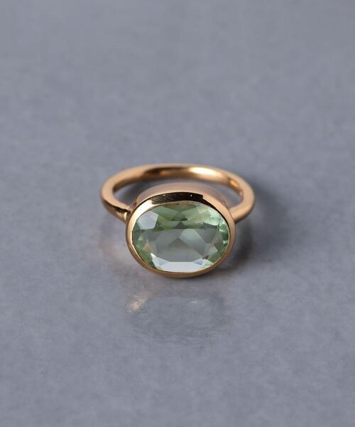 SHYLA（シャイラ）の「＜SHYLA（シャイラ）＞OVAL CNK リング（リング・レディース・ライトブルー/ケリー・11）」の3枚目の写真