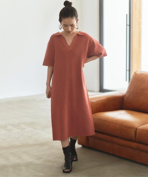 セール ｽｷｯﾊﾟｰ半袖ﾆｯﾄﾜﾝﾋﾟｰｽ ワンピース Titivate ティティベイト のファッション通販 Zozotown