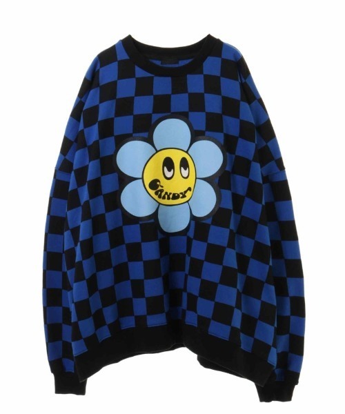 Candy Stripper（キャンディストリッパー）の「MY SUNNY CANDY スウェット（スウェット・レディース・ホワイト×ブラック/ブルー/カーキ・2）」の14枚目の写真