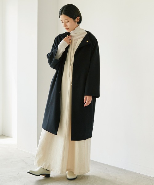 nitca（ニトカ）の「オーガニックコットンネップツイル　キャミワンピース（ワンピース・レディース・キナリ・FREE）」の20枚目の写真