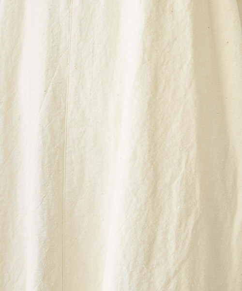 nitca（ニトカ）の「オーガニックコットンネップツイル　キャミワンピース（ワンピース・レディース・キナリ・FREE）」の21枚目の写真