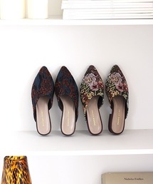 JELLY BEANS | アシメカットミュール(214-40230)JELLY BEANS(ジェリービーンズ)(サンダル)