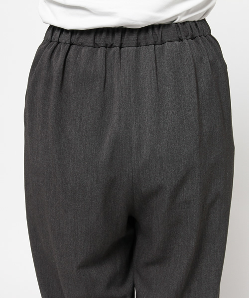 Ray BEAMS（レイビームス）の「Ray BEAMS / ストレッチ 2プリーツ イージーパンツ（その他パンツ・レディース・グレー/ブラック・0/1）」の9枚目の写真