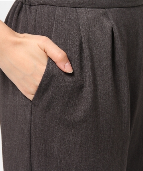 Ray BEAMS（レイビームス）の「Ray BEAMS / ストレッチ 2プリーツ イージーパンツ（その他パンツ・レディース・グレー/ブラック・0/1）」の20枚目の写真