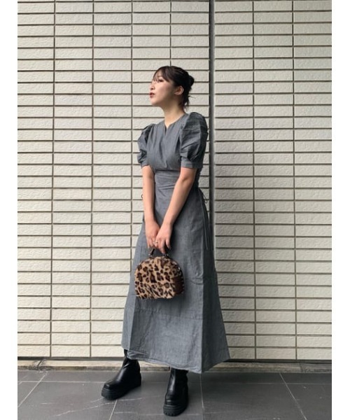 特注モデル Side Lace Up ドレス ワンピース Moussy マウジー のファッション アウトレット オンライン Arenatheatre Net