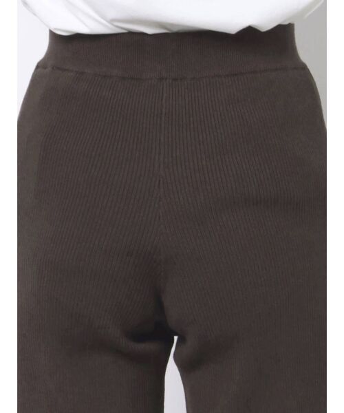 Ungrid（アングリッド）の「リブニットパンツ（その他パンツ・レディース・アイボリー/ブラック/ブラウン・FREE）」の17枚目の写真