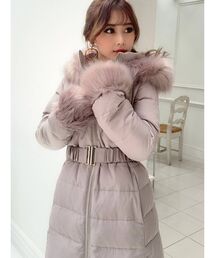 RESEXXY | フード付ダウンコート(ダウンジャケット/コート)