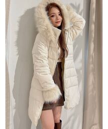 RESEXXY | フード付ダウンコート(ダウンジャケット/コート)