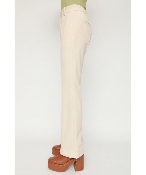 SLY（スライ）の「W GEORGETTE PT パンツ（スラックス・レディース・アイボリー/ターコイズブルー/ブラック・2/1/0）」の6枚目の写真