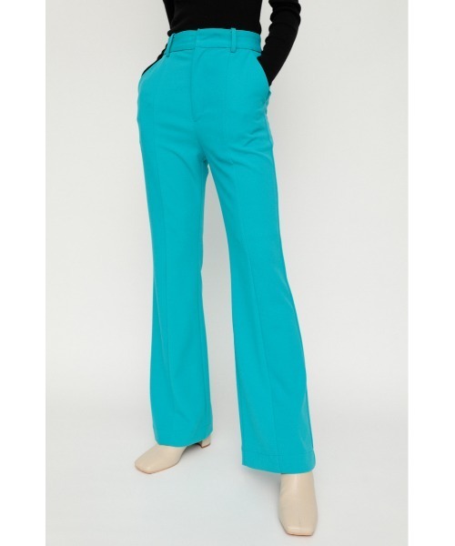 SLY（スライ）の「W GEORGETTE PT パンツ（スラックス・レディース・アイボリー/ターコイズブルー/ブラック・2/1/0）」の7枚目の写真