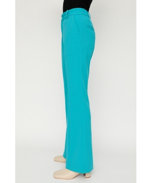 SLY（スライ）の「W GEORGETTE PT パンツ（スラックス・レディース・アイボリー/ターコイズブルー/ブラック・2/1/0）」の5枚目の写真