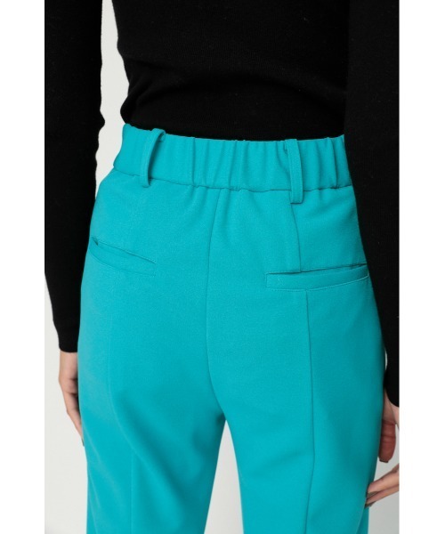 SLY（スライ）の「W GEORGETTE PT パンツ（スラックス・レディース・アイボリー/ターコイズブルー/ブラック・2/1/0）」の15枚目の写真