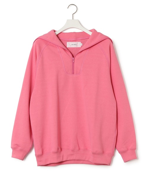 JANE SMITH / JOHN SMITH(ジェーンスミスジョンスミス)の「【JANE SMITH】HALF ZIP SWEAT(スウェット・レディース・オレンジ/グレー/ピンク・36)」の2枚目の写真