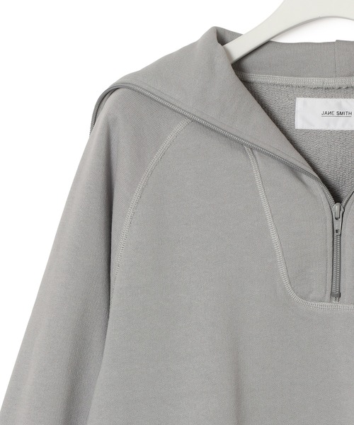 JANE SMITH / JOHN SMITH(ジェーンスミスジョンスミス)の「【JANE SMITH】HALF ZIP SWEAT(スウェット・レディース・オレンジ/グレー/ピンク・36)」の12枚目の写真