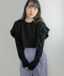 LOWRYS FARM | フリルニット２Ｐ　216172(ニット/セーター)