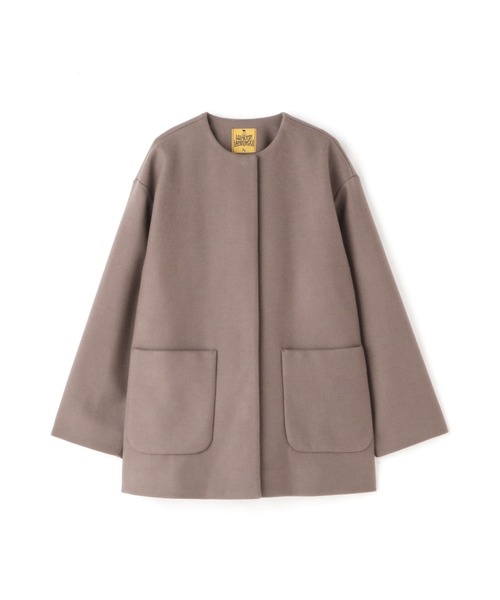 N.（N. Natural Beauty Basic）（エヌエヌナチュラルビューティーベーシック）の「【S Size Line】◆ハミルトン　テントラインショートコート（その他アウター・レディース・ライトグレー/ネイビー/モカ・SMALL/MEDIUM）」の16枚目の写真