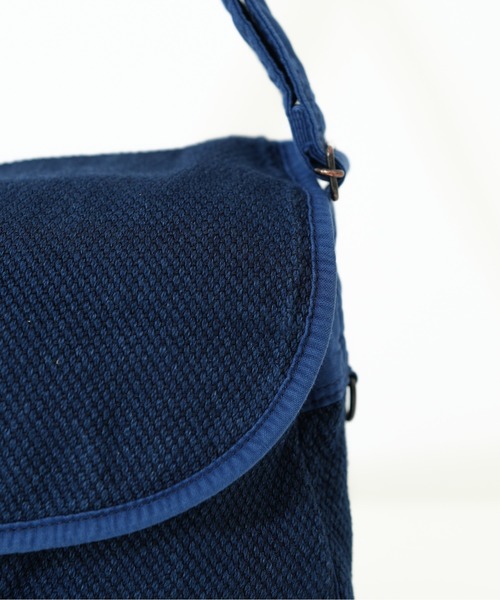 PORTER CLASSIC(ポータークラシック)の「【Porter Classic / ポータークラシック】 KENDO SHOULDER BAG M(ショルダーバッグ・メンズ・ブルー・FREE)」の13枚目の写真