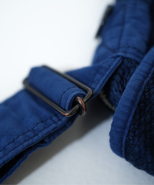 PORTER CLASSIC(ポータークラシック)の「【Porter Classic / ポータークラシック】 KENDO SHOULDER BAG M(ショルダーバッグ・メンズ・ブルー・FREE)」の4枚目の写真