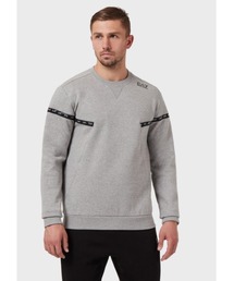 【エンポリオ アルマーニ EA7】TRAIN LOGO SERIES ロゴテープ 長袖スウェット