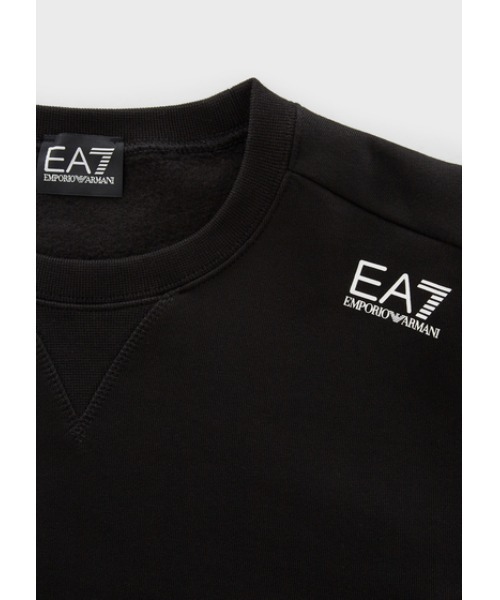 EMPORIO ARMANI EA7(エンポリオアルマーニイーエーセブン)の「【エンポリオ アルマーニ EA7】TRAIN LOGO SERIES ロゴテープ 長袖スウェット(スウェット・メンズ・ブラック/グレー・MEDIUM/LARGE/SMALL/X-SMALL/X-LARGE)」の6枚目の写真