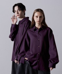 ENDRECHERI.×ZOZO パープルシャツ　Mサイズ シャツ/ブラウス（パープル/紫色系）ファッション通販 - ZOZOTOWN