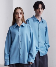 【CLEL】Balloon Sleeve Loose Regular Collar Shirt / バルーン袖ルーズレギュラーカラーシャツ【セットアップ対応】