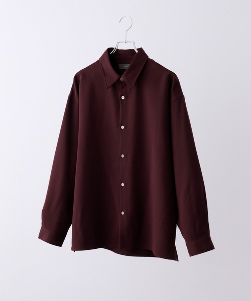 CLEL】Balloon Sleeve Loose Regular Collor Shirt / バルーン袖