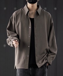 CLEL（クレイル）の「【CLEL】Balloon Sleeve Loose Regular Collar Shirt   バルーン袖ルーズレギュラーカラーシャツ【セットアップ対応】（シャツ/ブラウス）」