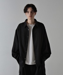 CLEL（クレイル）の「【CLEL】Balloon Sleeve Loose Regular Collar Shirt   バルーン袖ルーズレギュラーカラーシャツ【セットアップ対応】（シャツ/ブラウス）」