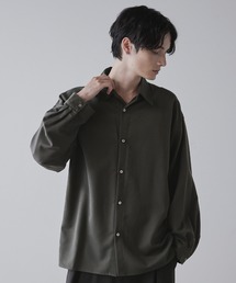 CLEL（クレイル）の「【CLEL】Balloon Sleeve Loose Regular Collar Shirt   バルーン袖ルーズレギュラーカラーシャツ【セットアップ対応】（シャツ/ブラウス）」