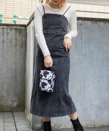 WEGO | WEGO/ストレッチデニムキャミワンピース(ワンピース)