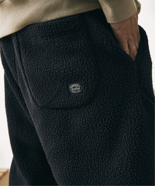JOURNAL STANDARD relume（ジャーナルスタンダード　レリューム）の「◆【Snow Peak/スノーピーク】別注 Thermal ボアフリース イージーパンツ（その他パンツ・メンズ・ブラック・MEDIUM/LARGE）」の11枚目の写真
