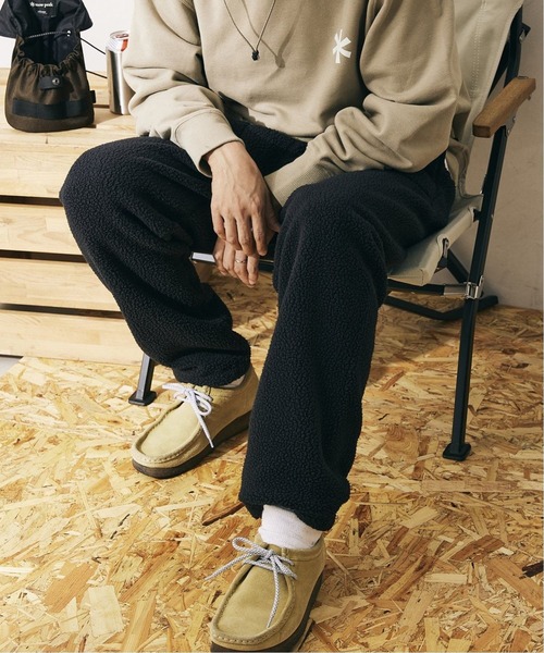 JOURNAL STANDARD relume（ジャーナルスタンダード　レリューム）の「◆【Snow Peak/スノーピーク】別注 Thermal ボアフリース イージーパンツ（その他パンツ・メンズ・ブラック・MEDIUM/LARGE）」の14枚目の写真