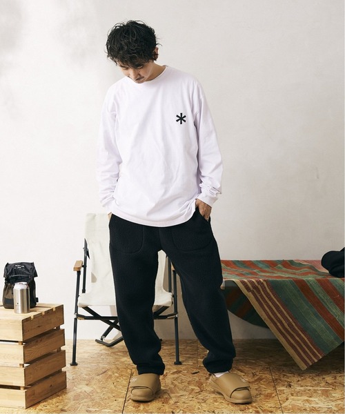 JOURNAL STANDARD relume（ジャーナルスタンダード　レリューム）の「◆【Snow Peak/スノーピーク】別注 Thermal ボアフリース イージーパンツ（その他パンツ・メンズ・ブラック・MEDIUM/LARGE）」の17枚目の写真