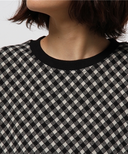 OUTLET(アウトレット)の「【WHO'S WHO gallery】DPcssweat(Tシャツ/カットソー・レディース・チェック・FREE)」の5枚目の写真
