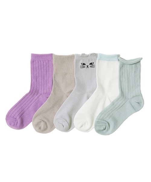 devirock（デビロック）の「ソックス5足セット（ソックス/靴下・キッズ・その他1/その他2/その他3/その他4/その他6/その他5・S/M/L）」の3枚目の写真