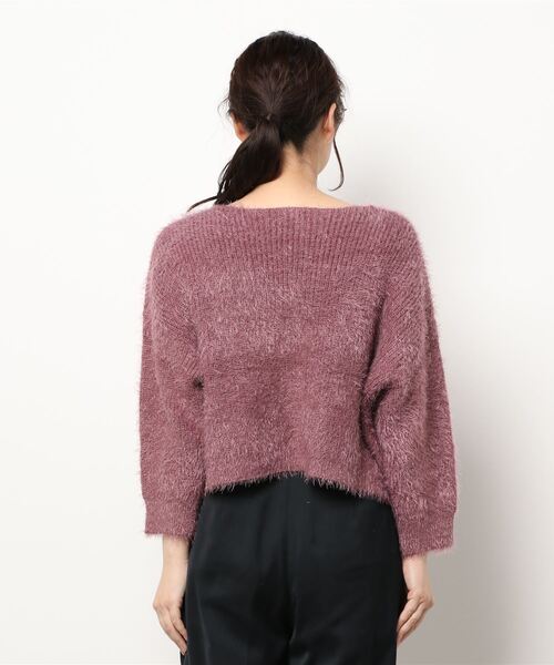 flower（フラワー）の「ルーズシャギーニット（ニット/セーター・レディース・ベージュ/ピンク・FREE）」の14枚目の写真